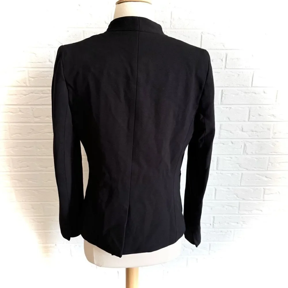 J.Crew 365 Women’s Going Out Black Blazer Size 4 Tall